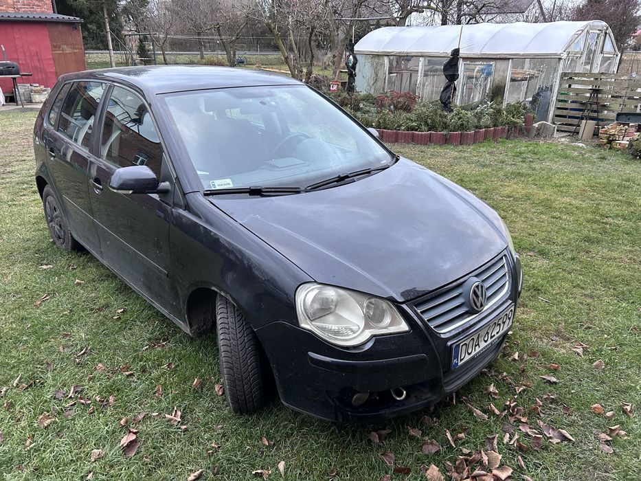Vw polo IV  9n 1.4 tdi 2005 czarny