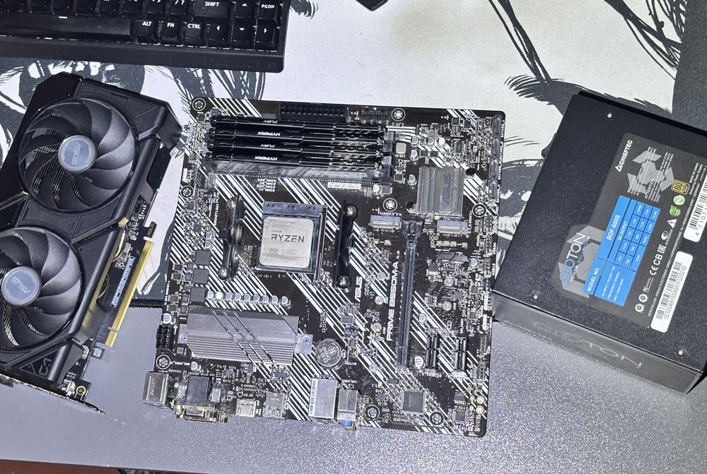 Комплект Ryzen 5 5600 / RTX 4060 8GB / 16GB DDR4 / B550 / Chieftec 600W
