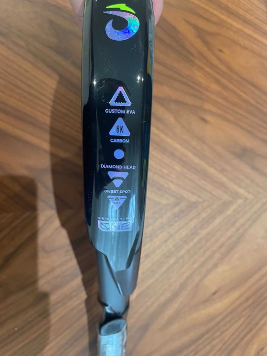 Raquete Padel LOK CARB-ON HYPE x SCRAPWORLD Nova (Edição Limitada)