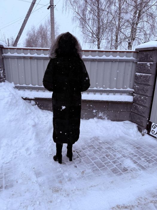 Шуба з стриженої нутрії