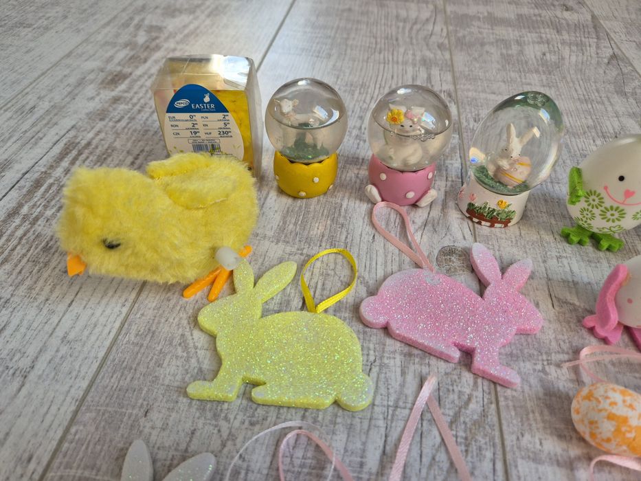 Zestaw wielkanocne ozdoby dla dziecka kurczaczek