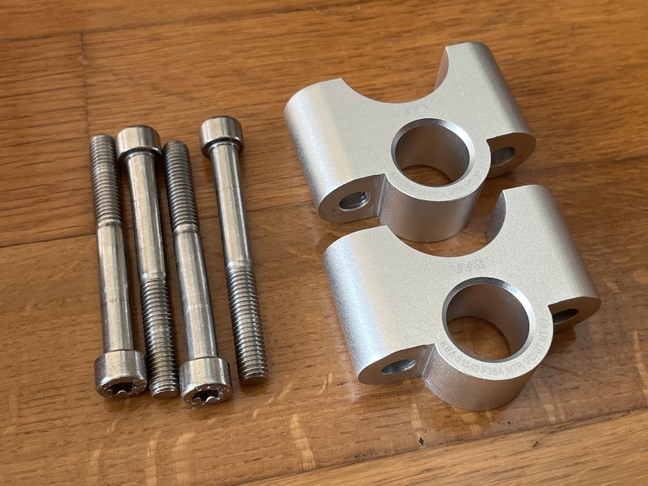 Risers 35mm vertical para BMW R1200GS/R1250GS (ou GSA)