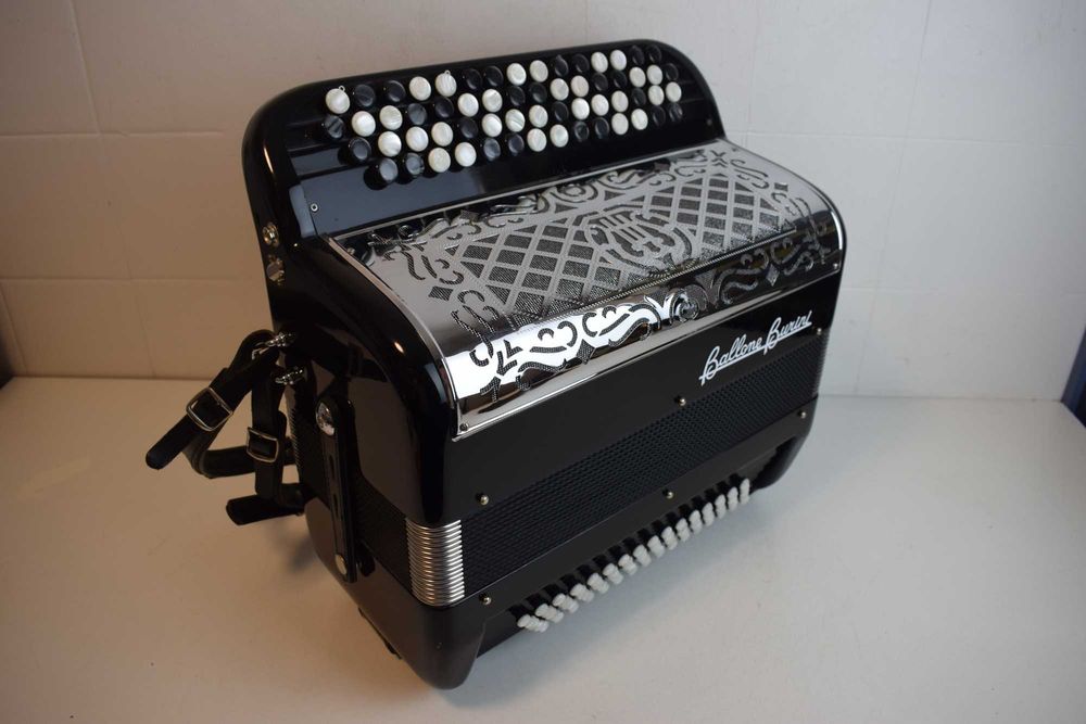 Acordeao Baloni Borini 2 Voz, 80 Baixos. N 133
