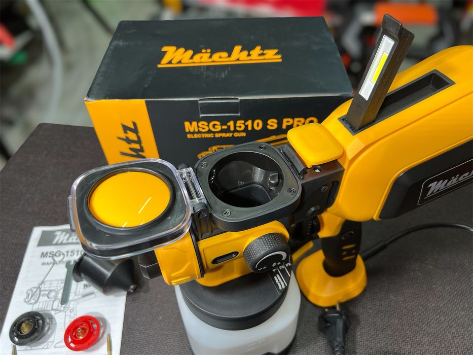 Краскопульт Фарбопульт Machtz MSG‑1510 S PRO Медные форсунки 650 Вт