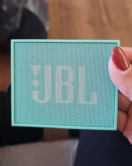 Coluna Bluetooth JBL GO – verde água
