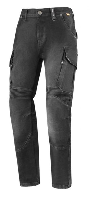 Jeansy motocyklowe SECA SQUARE II BLACK czarny 32/32