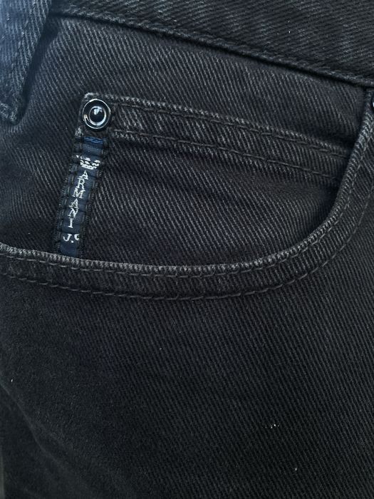 Джинси Armani Jeans (A|J) чорні J31 Regular Fit, оригінал