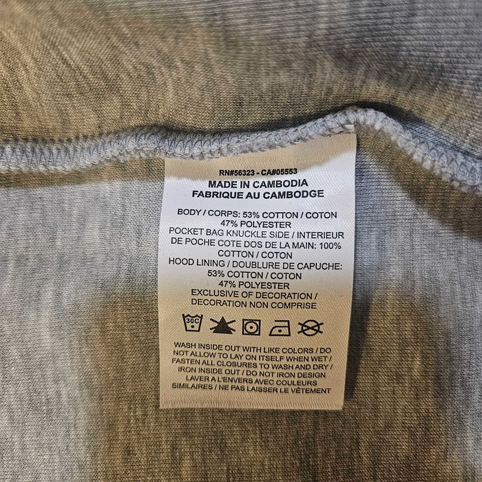 Nike Tech Fleece Gray Heather Windrunner Full Zip Hoodie
