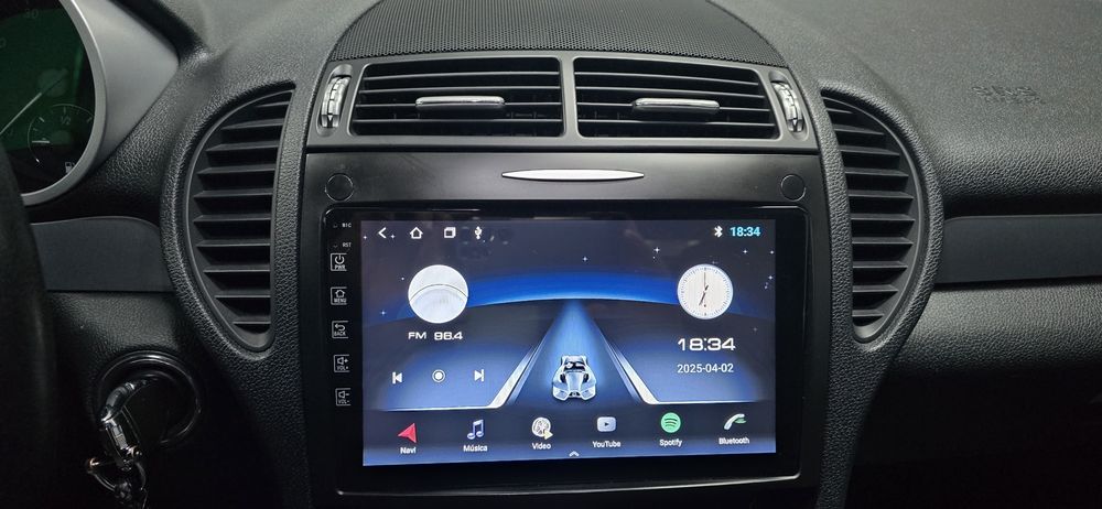 Auto radio androide 9 para mercedes slk r171