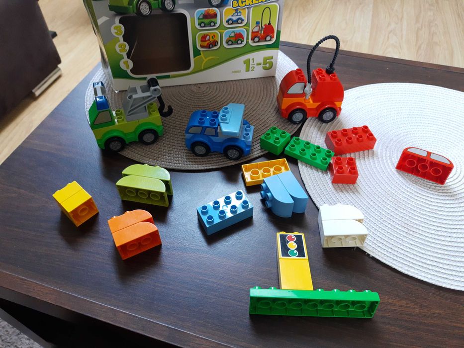 LEGO Duplo 10552 kreatywne, samochodziki, różne