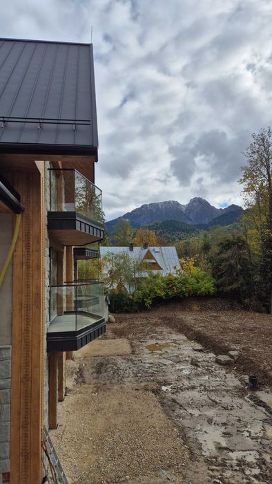Kościelisko nowa inwestycja 45,93m + 61m+ogródek (budynek  odebrany  przez  PINB)