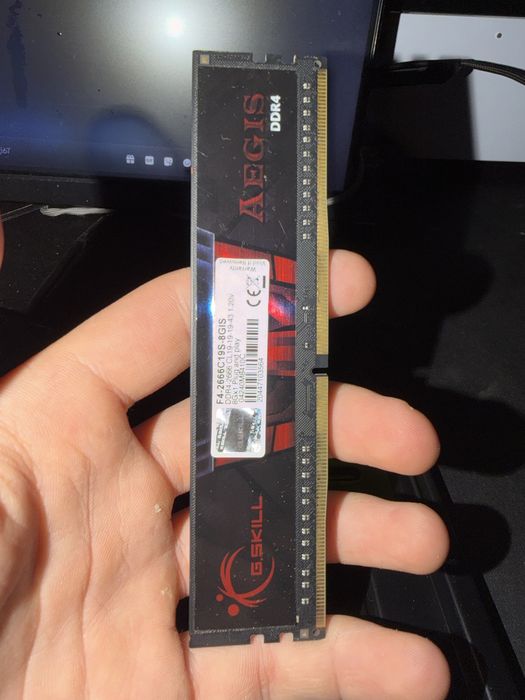 Aegis ram 8gb x2 2666mghz DDR4