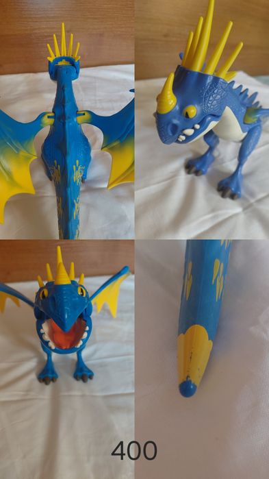 Фигурки драконов из м/ф "как приручить дракона"