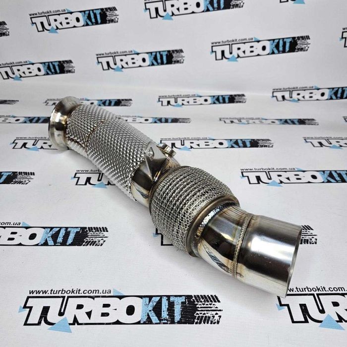 ДаунПайп BMW N55 F01 F10 F07 F12 F13 E70 F15 Downpipe Heat shield