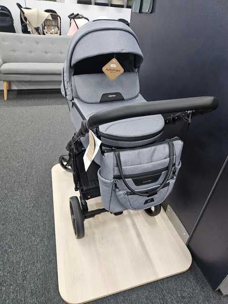 [OUTLET] Adamex Zico New Wózek Głęboko-Spacerowy 2w1 Szary TK-60