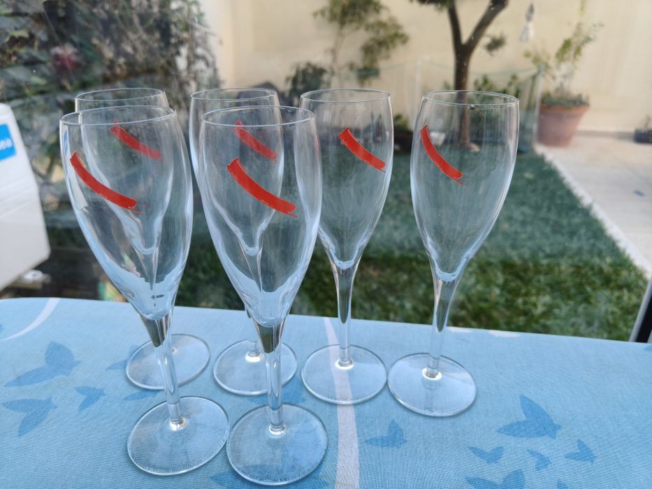 Caixa de flute de champanhe