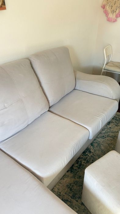 Vendo sofá 3 lugares usado