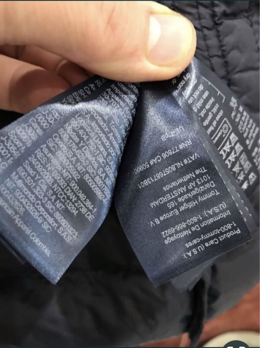 Tommy Hilfiger ультра лёгкая куртка. Пуховик. L. xl.