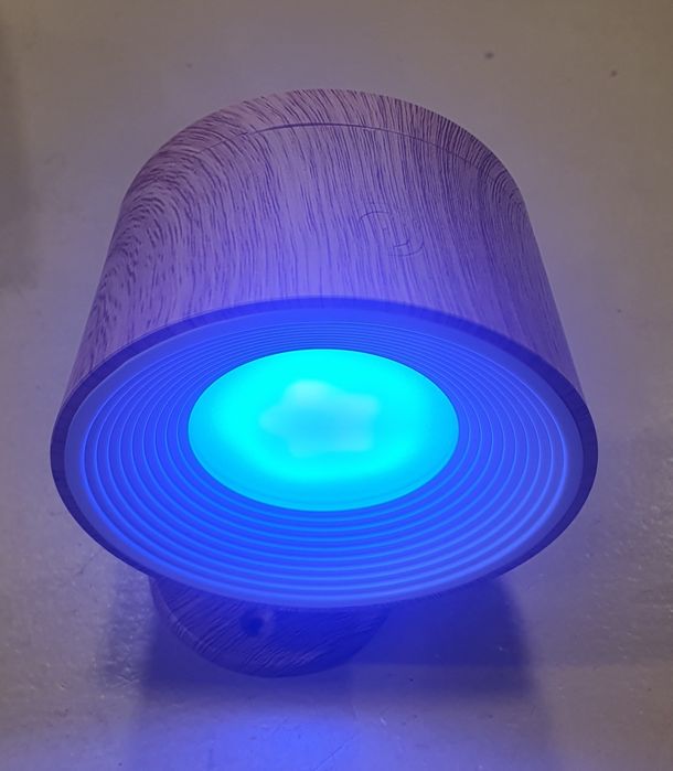 Luzes de parede led magnético 2 unidades varias cores de luz com comando