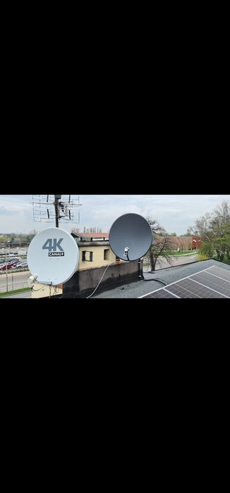 Sprzedam antenę satelitarną używaną