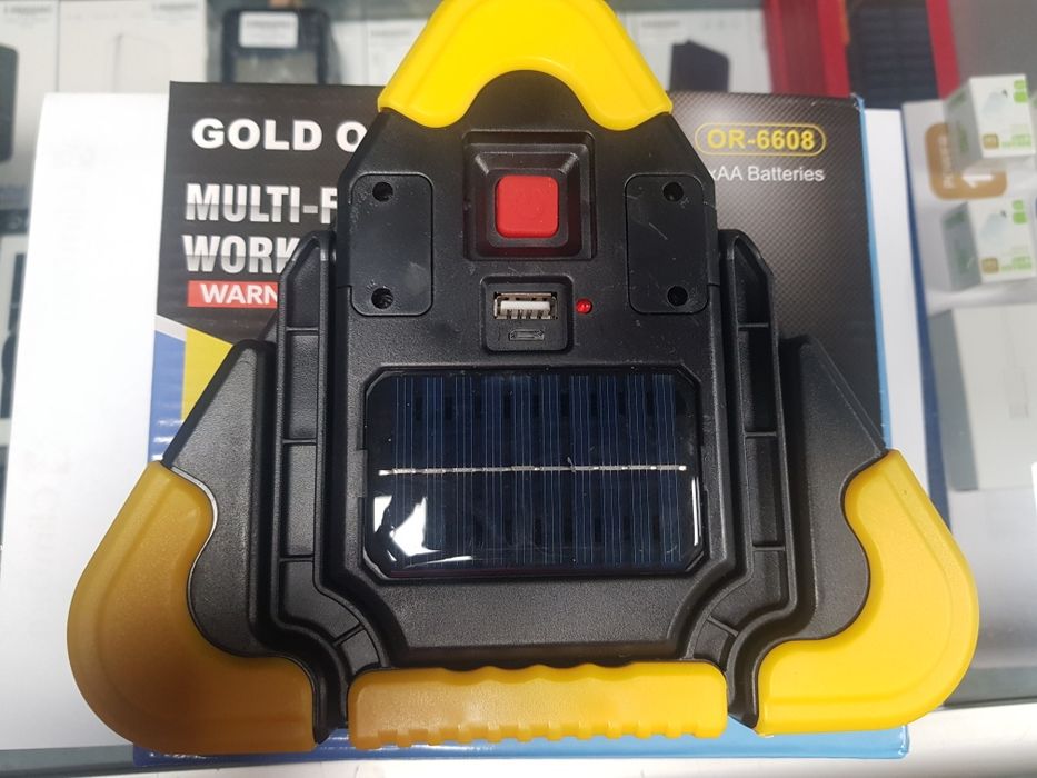 Ліхтар знак аварійної зупинки 5 в 1 з функцією Power Bank