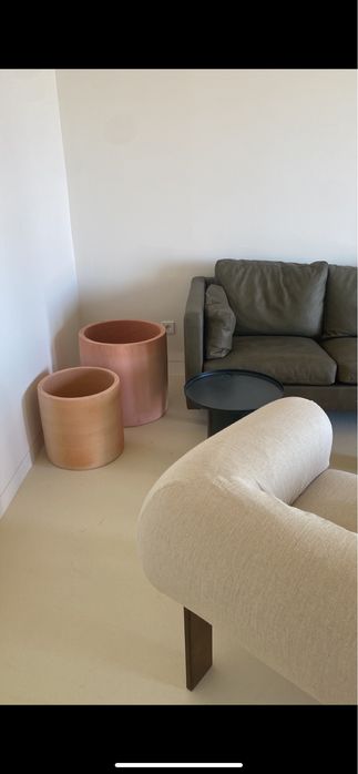 Sofa em pele como novo