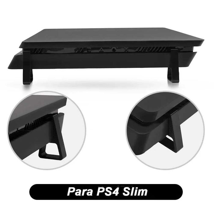 PS4 - Suporte Horizontal - P/ Versão PS4 Slim