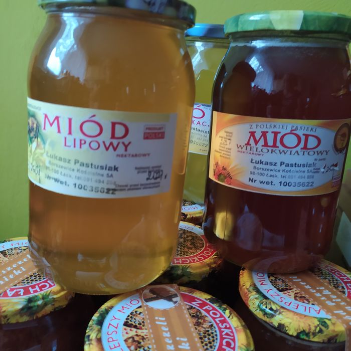 Miód lipowy z własnej pasieki