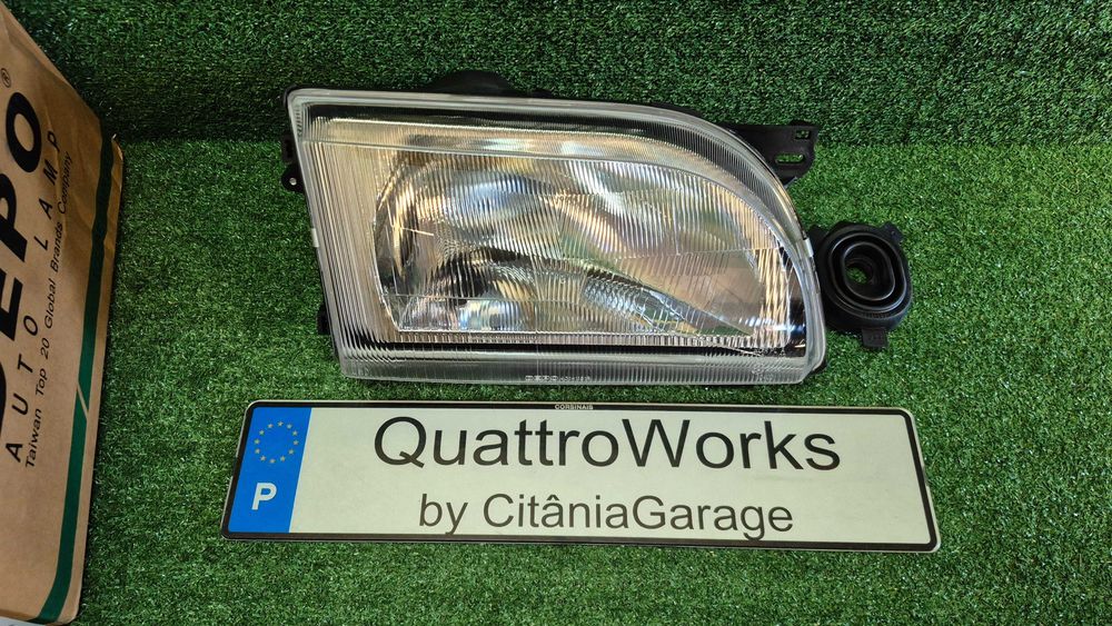 Otica Farol Direito Ford Transit 1995 a 2000 Ref. 431-1151R-LD-EM NOVO DEPO
