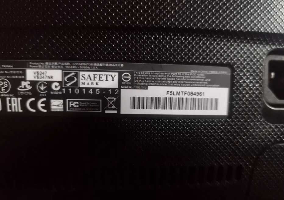 Monitor gemingowy Asus VS247