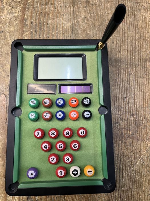 Calculadora motivo snooker