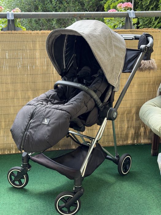 CYBEX MIOS 2.0 2w1 + Skip Hop + Cottonmoose + Adaptery