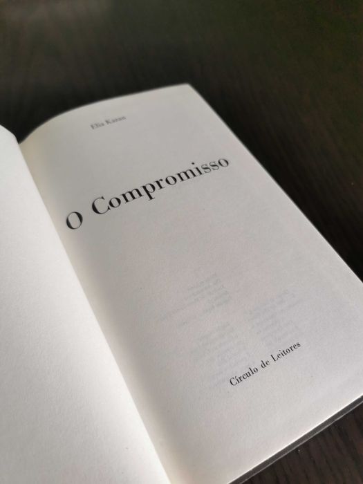 Livro O compromisso Elia Kazan
