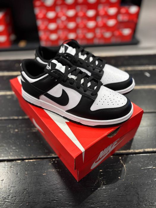 Новый! Nike Dunk Low Retro Black/White DD1391-100