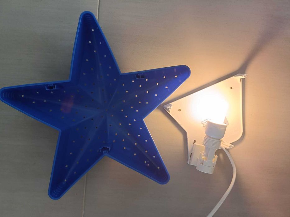 Candeeiro IKEA estrela