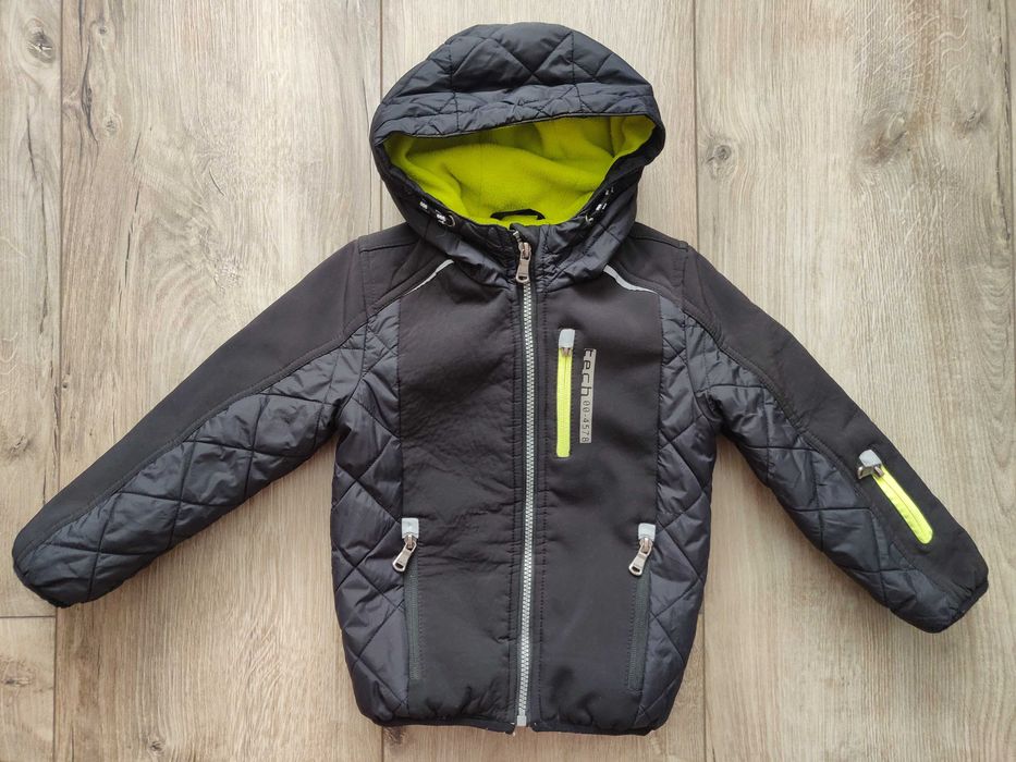 Куртка для мальчика Glo-Story collection рост 92 см. 2-3 года, черная