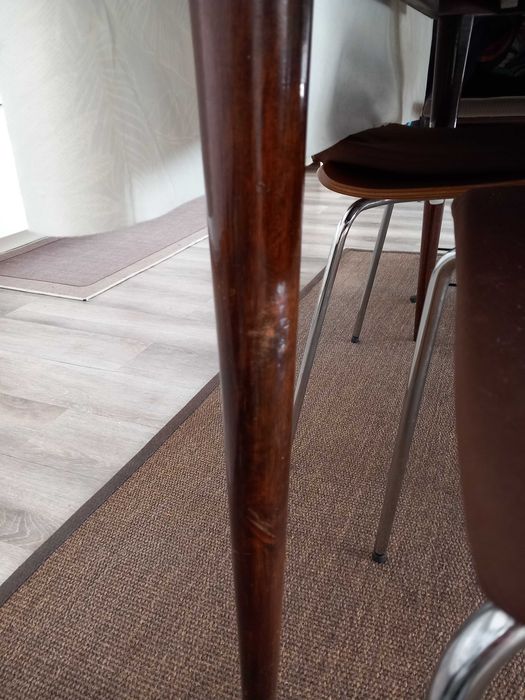 Mesa jantar vintage extensível