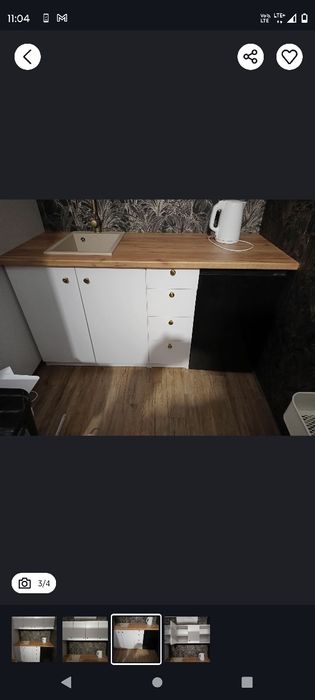 Meble kuchenne w kolorze białym