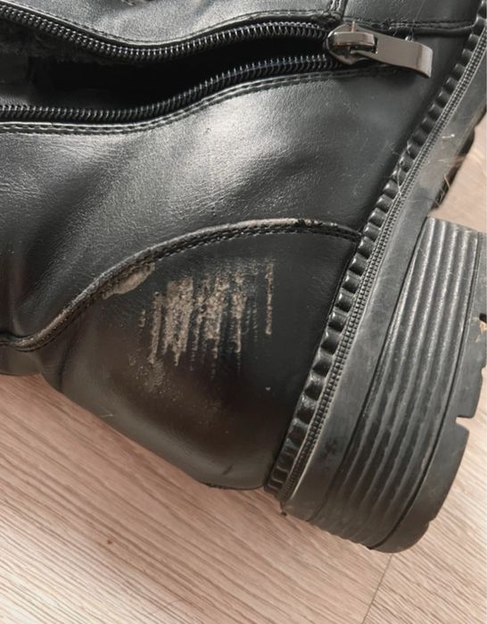 Ocieplane botki kozaczki rozmiar 40