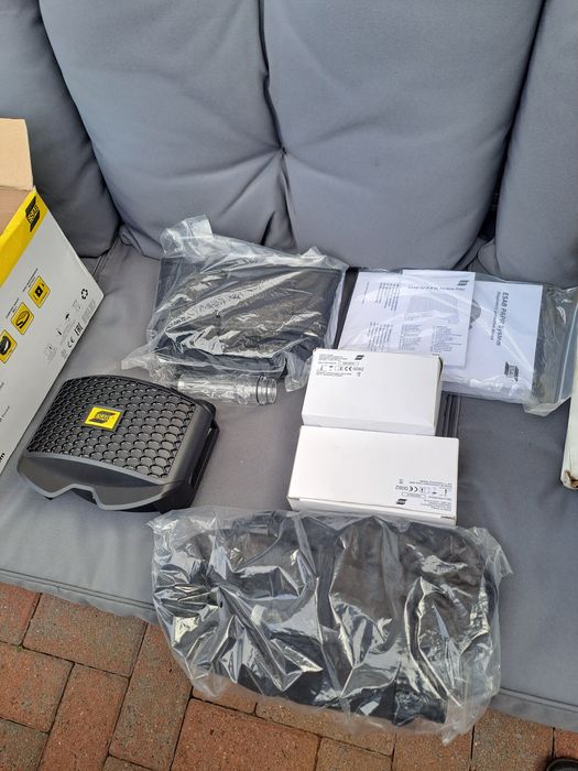 Przełbica spawalnicza Esab z nawiewem nowa