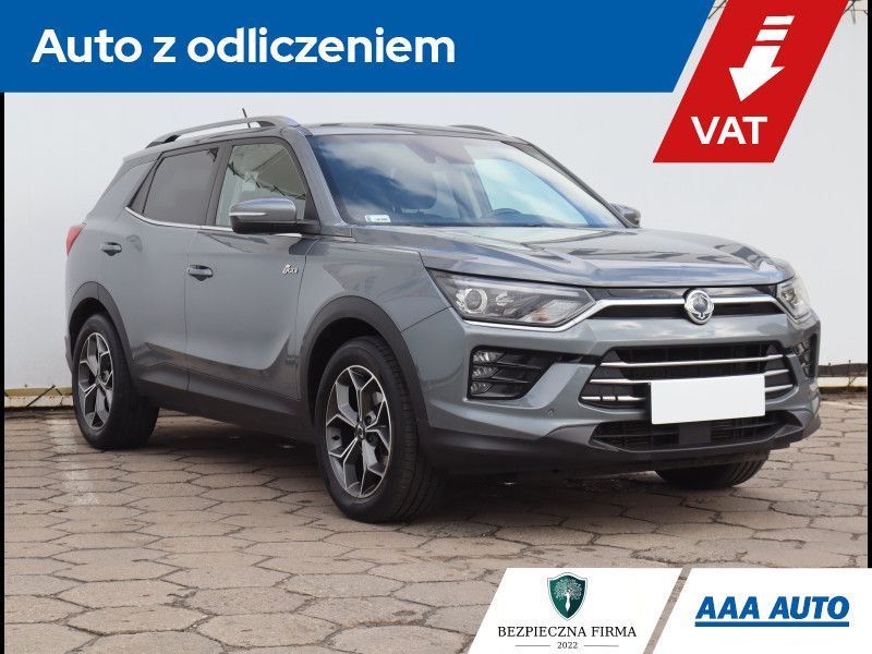 SsangYong/KGM Korando 1.5 T-GDI Quantum , Salon Polska, Serwis ASO, Automat, VAT 23%, Skóra,