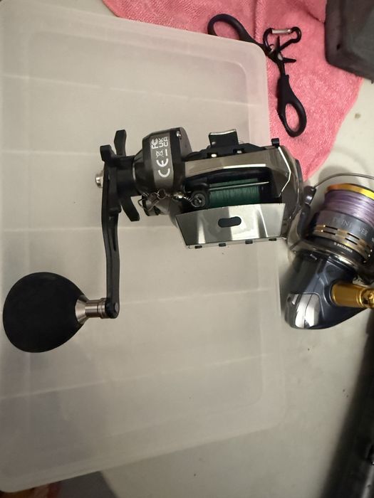 Carreto de pesca nunca utilizado