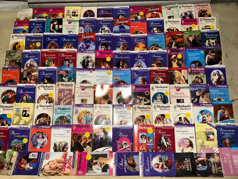 Zestaw książek HARLEQUIN Romance