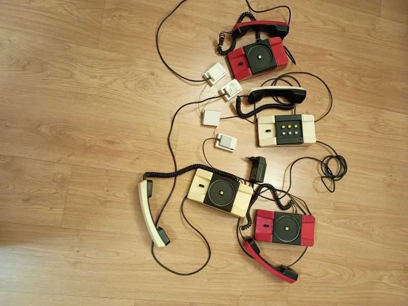 Centralka interkom telefon PRL RWT zabawka