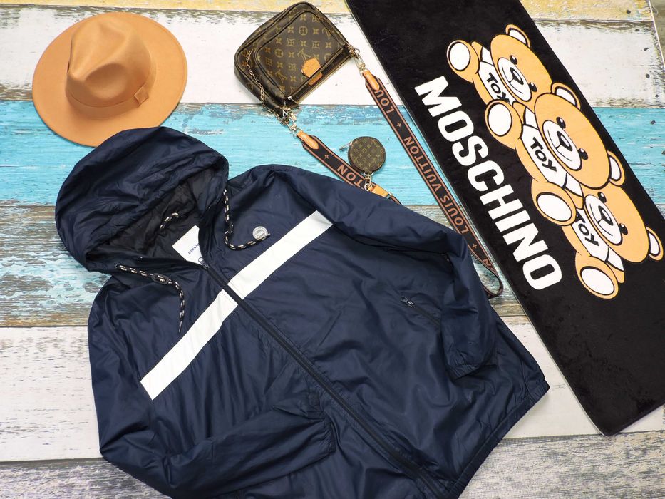Jack & Jones Męska kurtka wiatrókwa kaptur 4XL