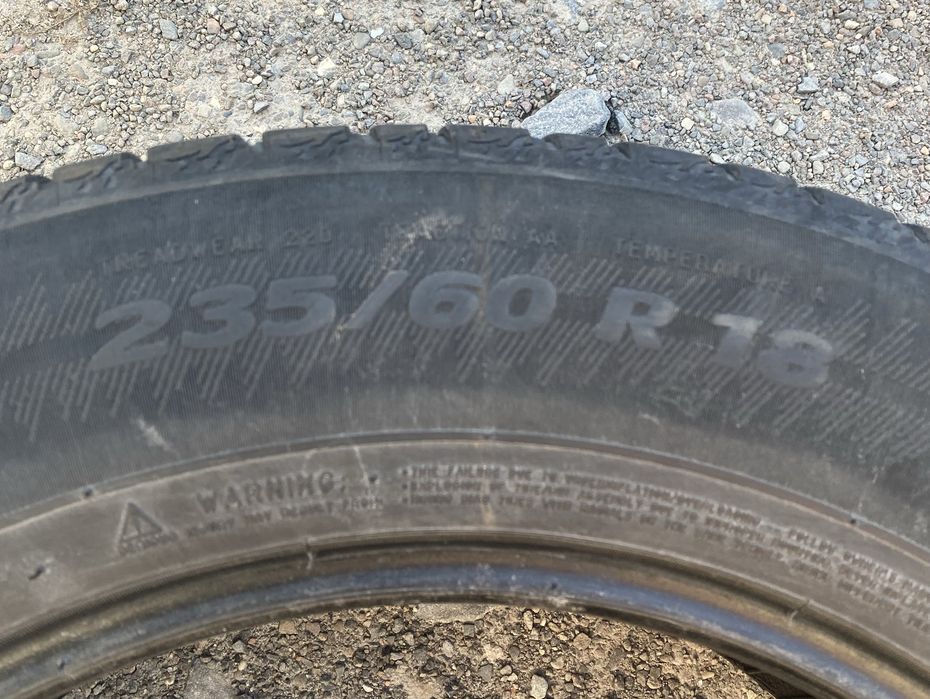 Шини 4шт літні R18 Michelin Latitude Sport 3 235/60/18 комлект 2019р. без пошкоджень