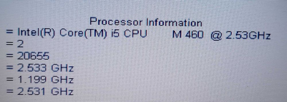 (7) laptop Dell E5410 - Intel Core i5