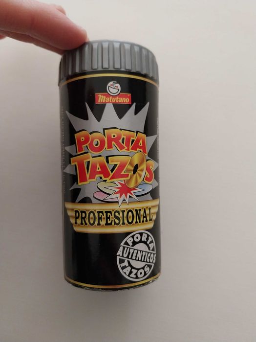 Porta Tazos Matutano Cinza Edição Limitada