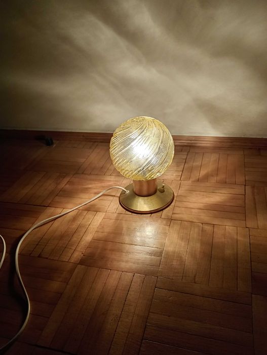 Lampka stołowa,biurkowa typu "bubble".Unikat!