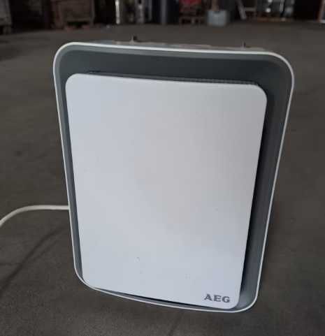 Ogrzewacz wentylatorowy AEG HS 207, 1.8 kW grzejnik piecyk mały ładny